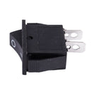 5Pcs SPST On Off Black Snap in Boat Rocker Switch AC250V/15A 125V/20A S6V6