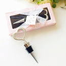 Chrome Bottle Stopper In Showcase Display Box For Wedding Decoration, Party