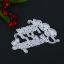 Birthday DIY Metal Scrapbook Craft Embroidery Cutting Die hv2n