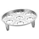 Steamer Rack Egg Vegetable Pressure Cooker Steam Rack, Stainless Steel 8cm