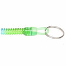 Lobster Hook Blue Green Spring Coil Design Keyring Keychain Key Chain Strap R4T5
