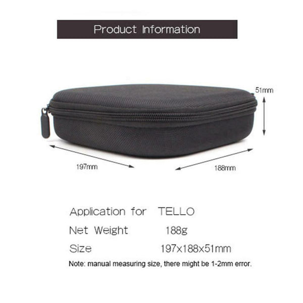 Portable Carrying Case Storage Bag For DJI Tello Bag Portable Protective Box