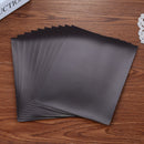 10pcs Rubber Magnet Sheet DIY Photo Picture Cutting Die Black Magnetic Mats A