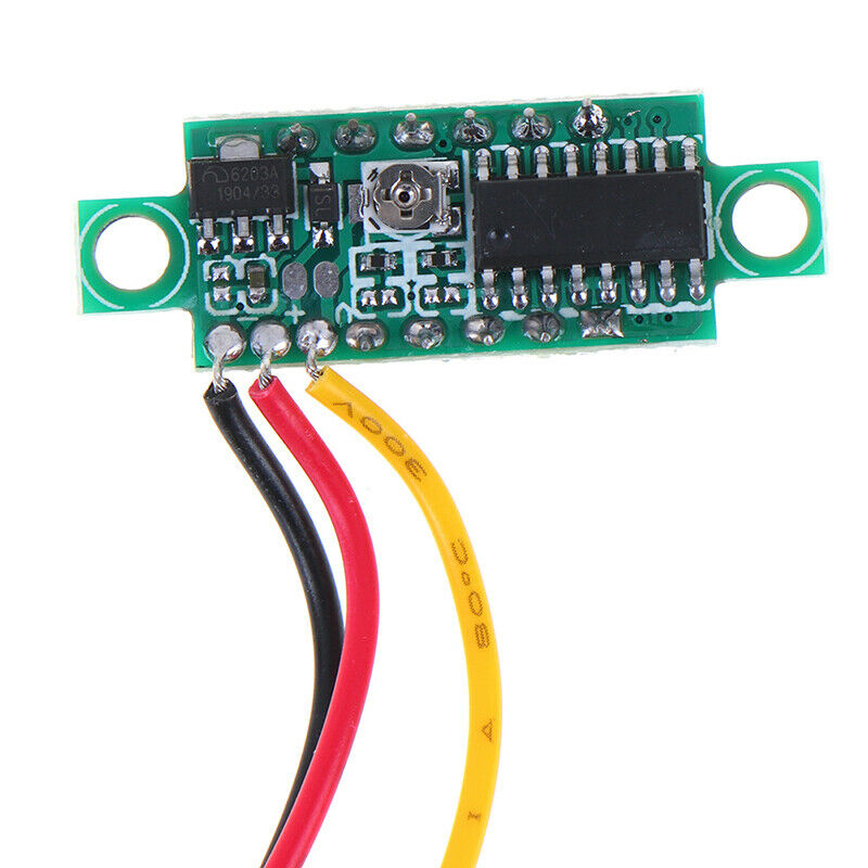 0.28 inch DC 0-100V 3-WireGauge voltage meter Voltmeter With LED Display Digi JR