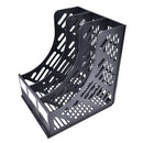 3 Section Paper Book Storage Organizer Folder Magazine File Case Office Folder &