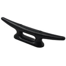 Boat High Impact Nylon Rope Cleat Dock Marine Tie Down 10 inch - Black