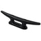 Boat High Impact Nylon Rope Cleat Dock Marine Tie Down 10 inch - Black