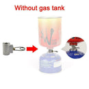 Gas Convertor Refill Adapter Saver Plus Butane Stove AU Picnic Hiking J2K8