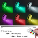 Submersible RGB LED Light with IR Remote Battery Operated Decoration Light