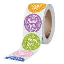 12 styles Round Thank You Stickers Scrapbooking For Package Seal Labels Stic Hn