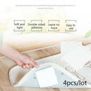 4pcs/Set Rug Carpet Mat Grippers Non Slip Silicone Grip Door Floor Pad Clip