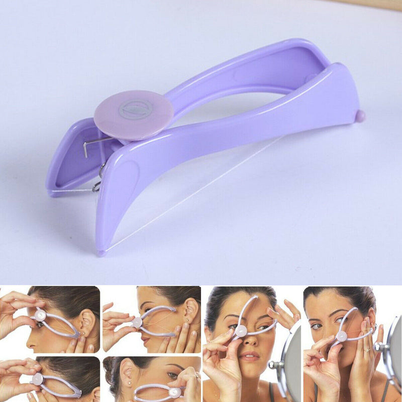 1pc Facial Threading Hair Remover Epilator Portable Painless Removal Defeatherer