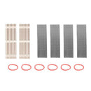 For M.2 NGFF SSD 2x Aluminum Heat Sink Cooling Cooler Heat Dissipation Radia A