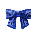 10pcs New Embroidered Sequin Bows Glitter Tie Hairpin Accessories Headbands BX