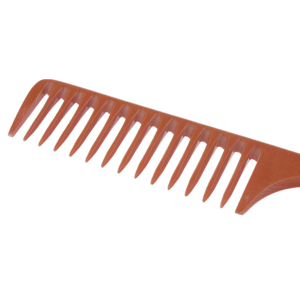 11'' Large Rat Tail Comb Wide-tooth Hair Comb with Long Handle for Hair