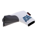 Outdoor Golf Mallet Putter Head Cover L Shape Full Protection Dog Pattern