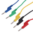 Stackable Banana Plug to Copper Alligator Clip Multimeter Test Leads Probe WiFT
