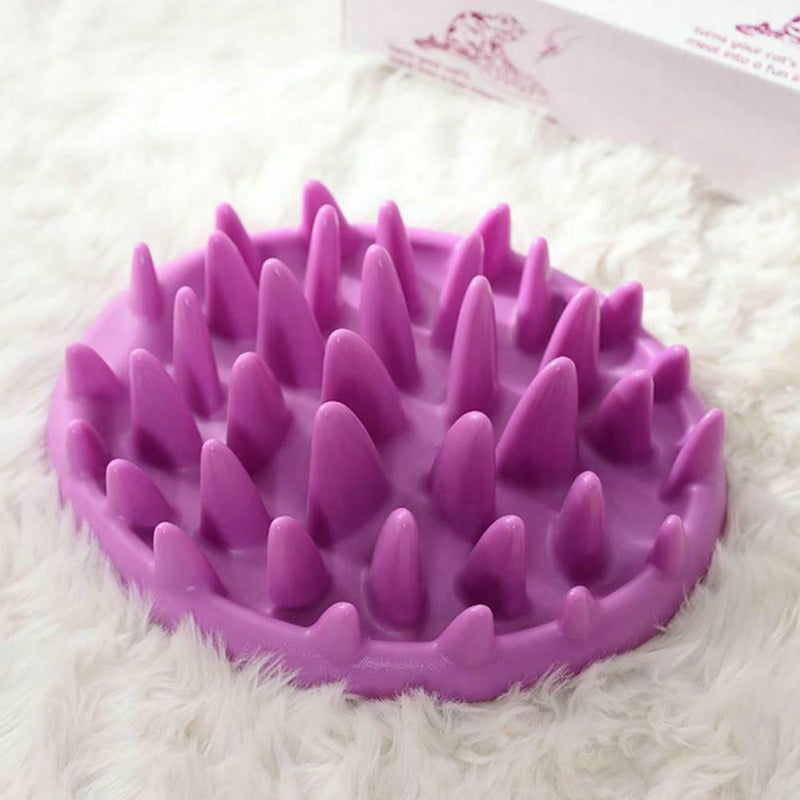 Gulping Feeders Bowls Catch Interactive Hard Silicone Kitten Slow Food New
