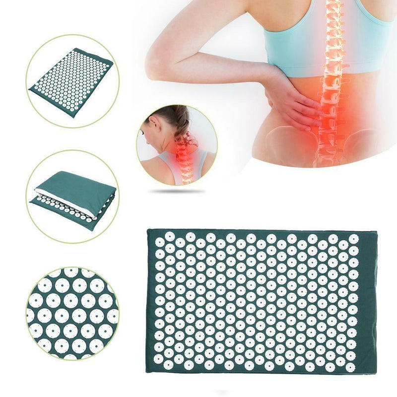 Acupuncture Massage Mat Spike Massage Yoga Cushion Relieve Body Back Muscle Pain