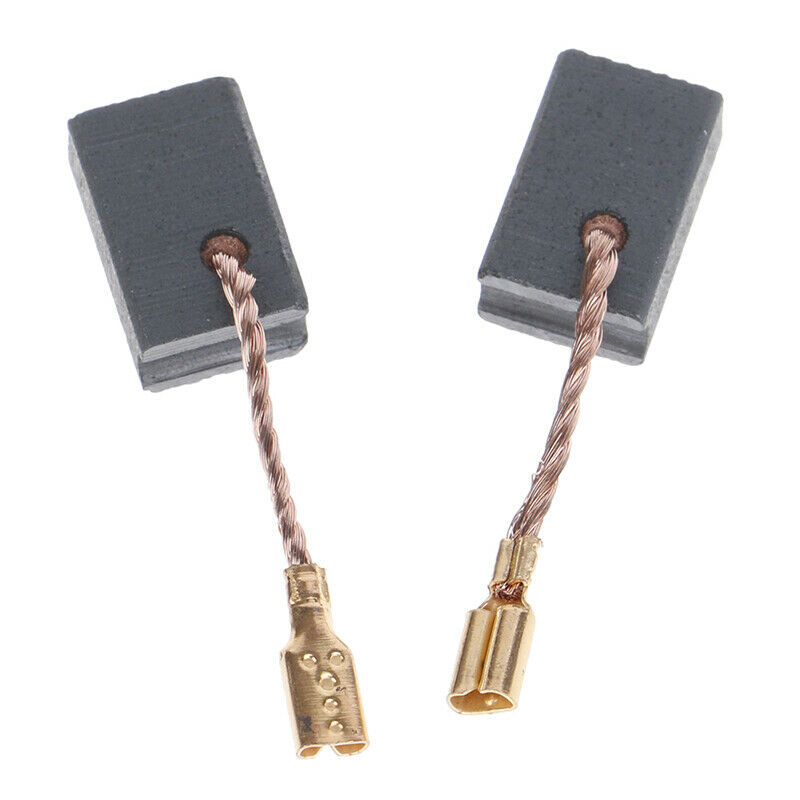 10Pcs Graphite Copper Motor Carbon Brushes Kit For Angle Grinder 6*8.5*13. Nw