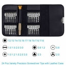 1X(Eyeglass Repair Kit With 25Pcs Precision Eyeglass Screwdriver Set And 10