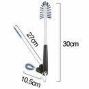 Household Daily Cleaning Cup Brush Can Be Hung Long Handle Three-Piece Suit Z2S7