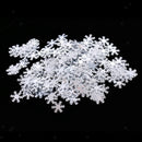 White Snowflake Christmas Party Dinner Table Confetti Sprinkles Decor 15g
