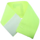 Yellowgreen Elastic Tension Football Soccer Captain Armband I6B3