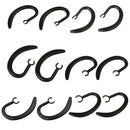 12x Replacement Ear Hook For Bluetooth Headset Hook Black