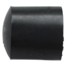 Rubber caps 40-piece black rubber tube ends 10mm round