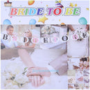 Bride to Be Heart Bunting Banner Garland Bridal Shower Wedding Party Decoration