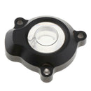 2pcs Motorcycle Aluminum Oil Filter Cap For Yamaha LC135 Y15 Transparent