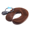 Air Inflatable Pillow Cervical Neck Head Pain Traction Support Brace Device Intr