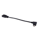 20Cm 90 Degree Angled Usb Type C 3.1 Male To Usb Type A 3.0 Female Otg Data U5S6