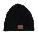 Fashion Outdoor Sports Wireless Bluetooth Thick Knit Beanie Hat Built-In St