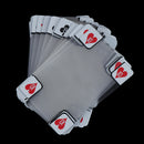 Transparent Waterproof PVC Poker Playing Cards Plastic Crystal Gift FT