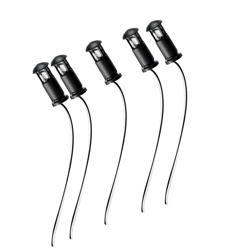 5pcs Railway Train Scenery Lamp Post Street Lawn Garden LED Lights DIY White