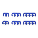 Blue Spark Plug Wire Cable Dividers 7mm 8mm 9mm Universal Fit For Chevy