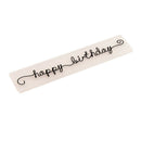 happy birthday Embossing folders Plastic Embossing Folder For Scrapbooking carME
