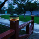 Solar 8LEDs Power Light Outdoor Garden Landscape Post Lighting Lamp Light X7D6