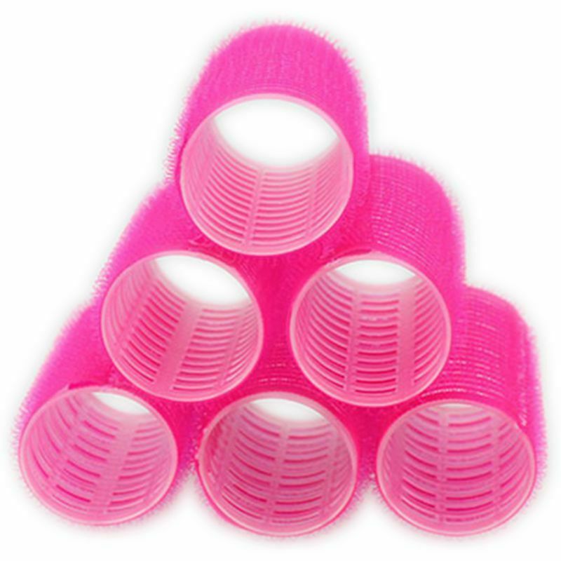 16x Hair Rollers Curlers Self Grip Holding Rollers Hairdressing Curlers Hai W1M8