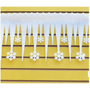 White Snowflake Ice Strip Xmas Christmas Decoration Ornament Festival Party X+