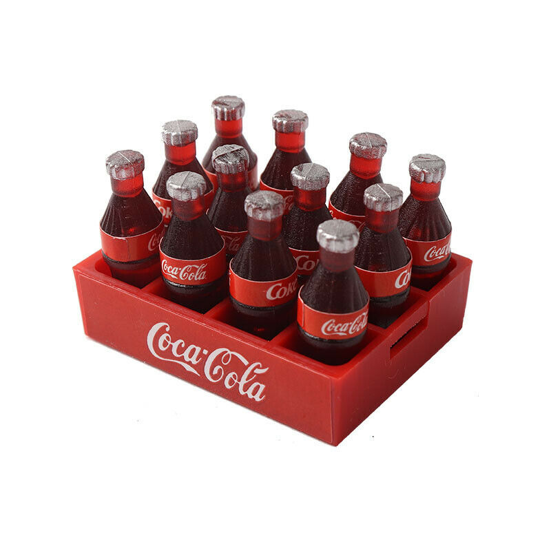 Rc Mini Coke Bottle & Tray Decoration Accessory Tools For 1/10 Rc Crawler C M1D7