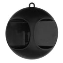 Black Hairdressing Hand Mirror Professional Handheld Salon Barbers Large Round