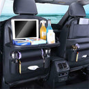 1x Car Seat Back shelf Organizer Bag iPad Phone Holder Multi-Pocket Leather hot