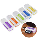 2x Portable 4 in 1 Memory Multi Card Reader USB 2.0 for SD/TF Cards Home Tackle