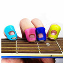 4pcs Silicone Guitar Thumb Finger Picks Protector case Plectrum Fingertip C D8K9