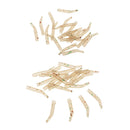 Pack of 20pcs Carp Rig Fishing Line Aligner, Hook Aligner Accessories, Bent Hook
