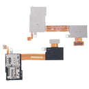 1Pc SIM card TF card slot holder flex cable for Xperia M2 D2303 D2305 D2 ME