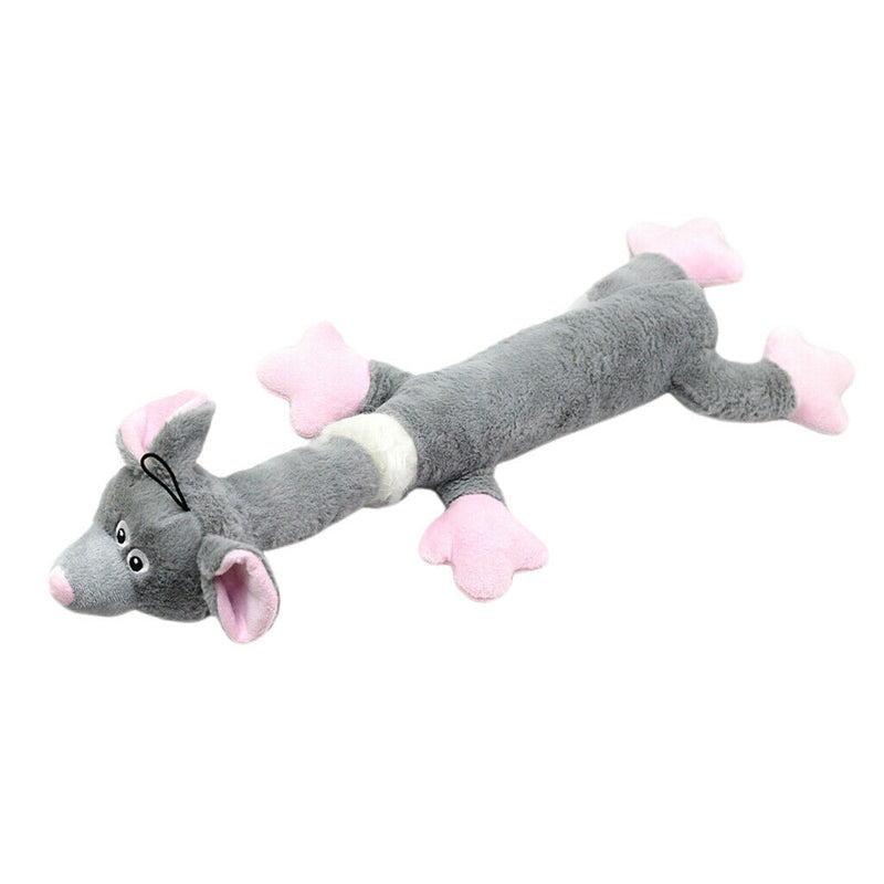 Pets Chewing Toys with Squeakers for Small Dogs & Large Dogs - Gray Mouse